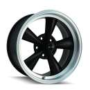 675 Mattschwarz 17x8 5x4,5